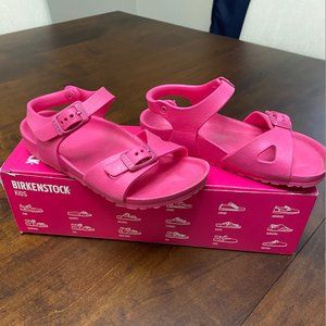 Birkenstock Rio Eva Beetroot Purple Girls Size 12